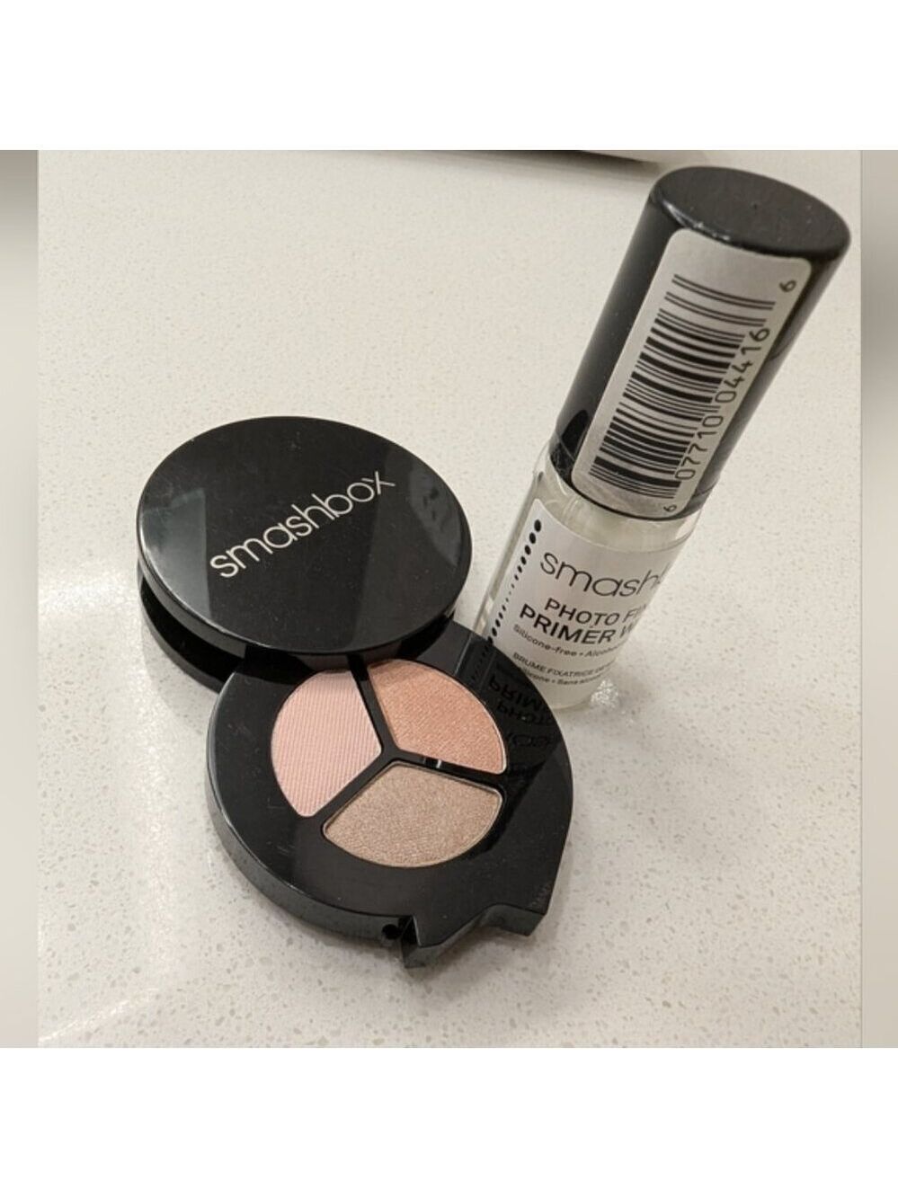 Smashbox Cosmetics Photo Op Eye Shadow Trio, multi flash & mini primer water New
